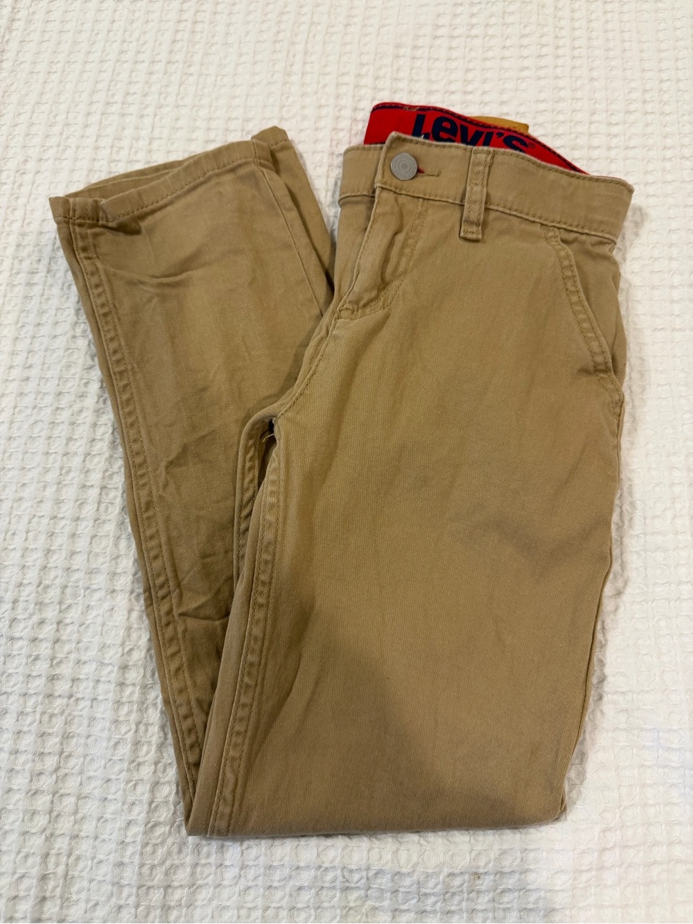 Levi's Boys Tan/Khaki Pants